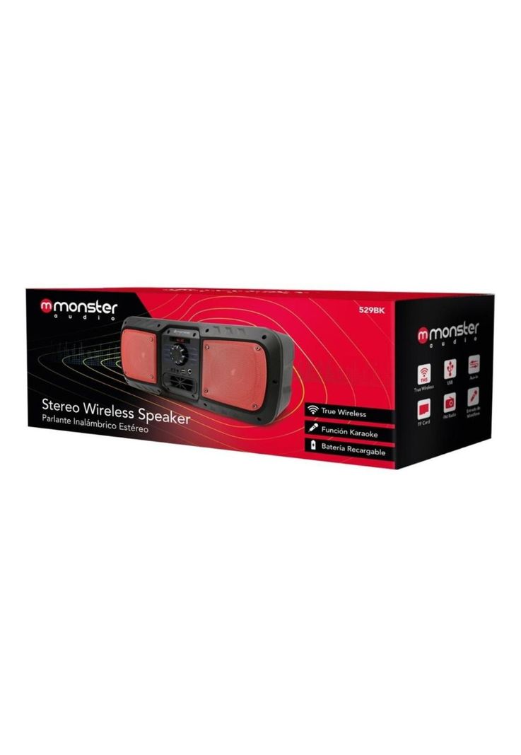 Mx529bk Parlante Bt Negro Monster-2