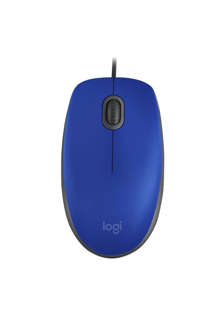 910-006662 MOUSE LOGITECH M110 SILENT BLUE-0