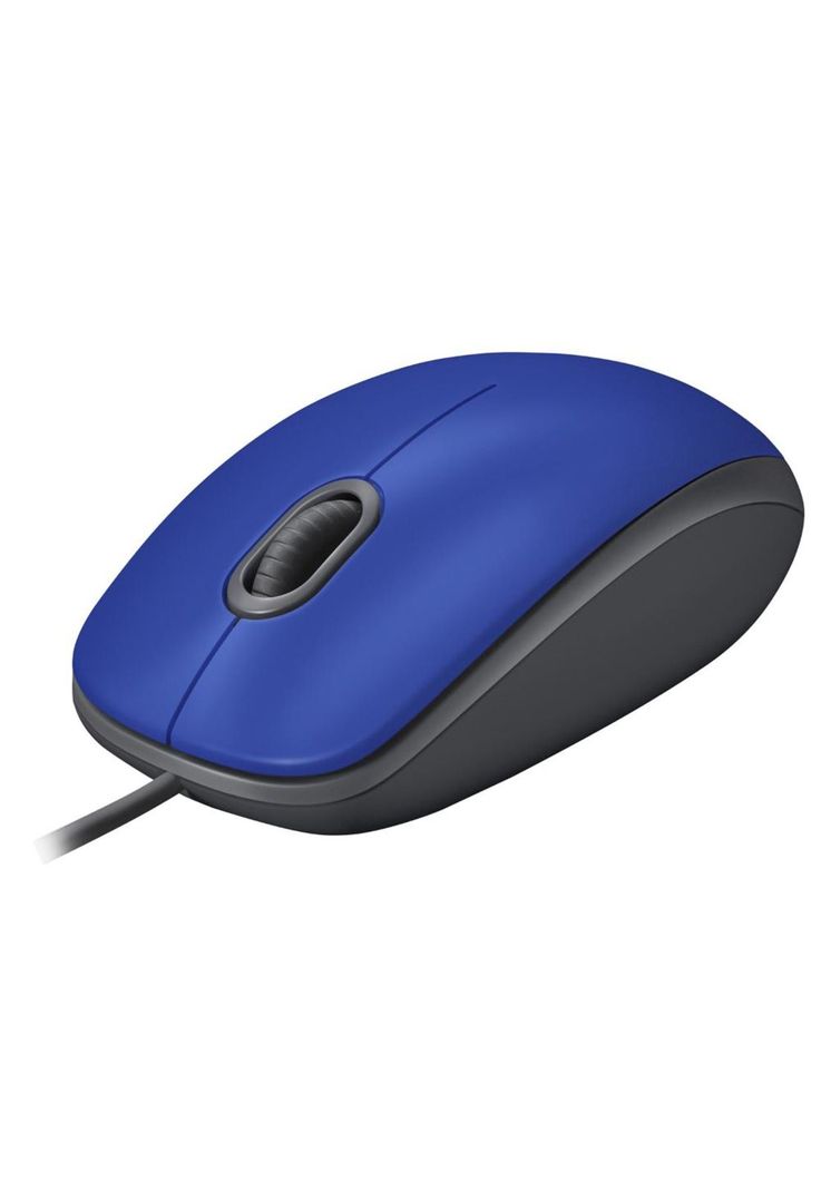 910-006662 MOUSE LOGITECH M110 SILENT BLUE-1