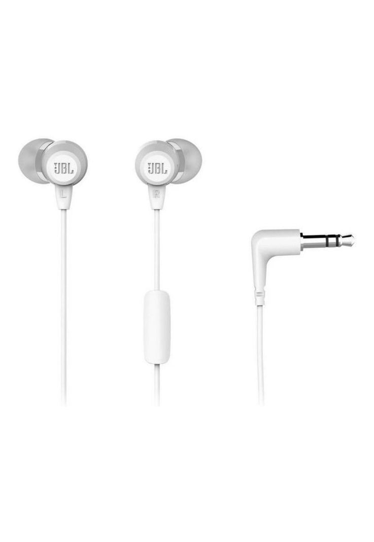 Audífonos In-ear Jbl C50hi Blanco-2