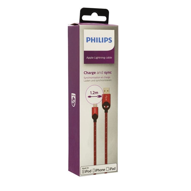 DLC2608N/97 CABLE TRENZADO LIGHTNING ROJO Open box