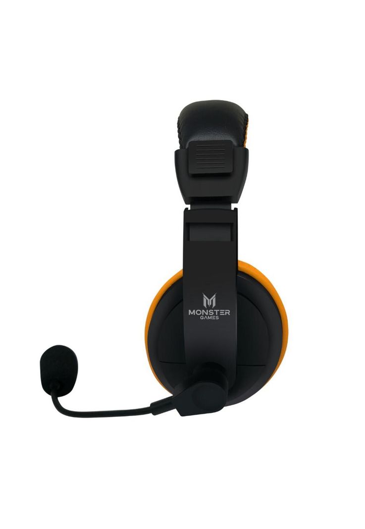 550RG HEADSET GAMER MONSTER LOUD ORANGE-1