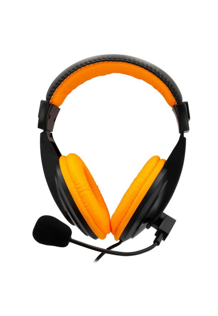 550RG HEADSET GAMER MONSTER LOUD ORANGE-2