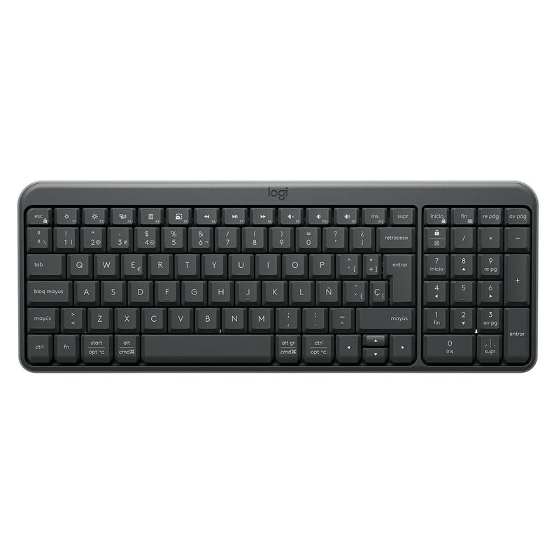 Teclado Logitech K250 Grafito (ESP) Negro