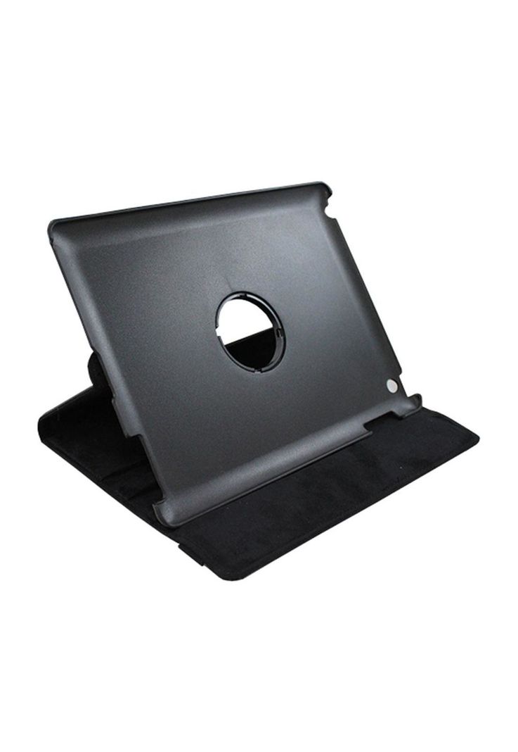 FUNDA IPAD RIGIDA GIRATORIA NEGRA-0