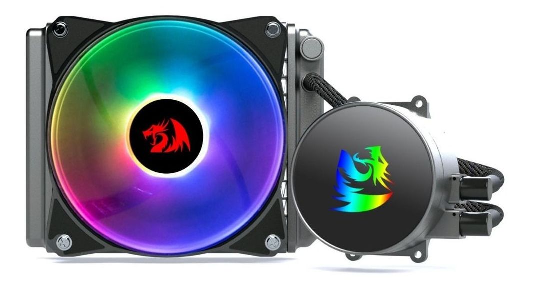 Water Cooling Multicolor Dual Fan 120 Mm Ccw-3000 Negro