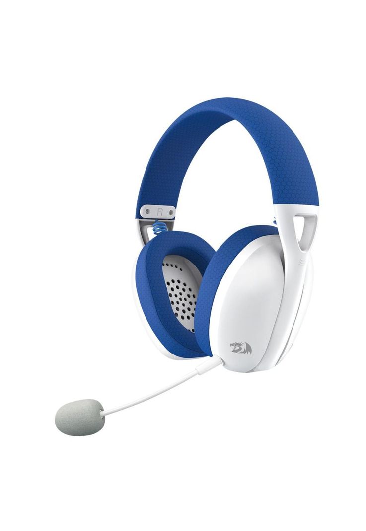 H848B AUDIFONO IRE WIRELESS TRIPLE CONEXION WHITE-BLUE-0