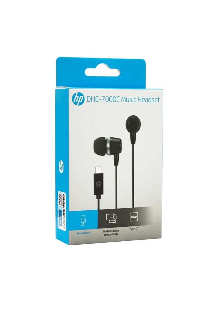 AUDIFONO USB-C HP DHE-7000C BK-3