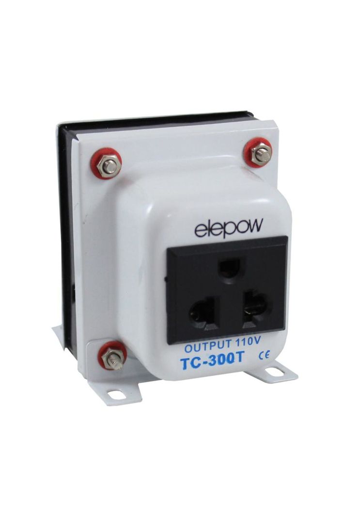AUTOTRANSFORMADOR 300 WATTS CON TIERRA TC-300T-0