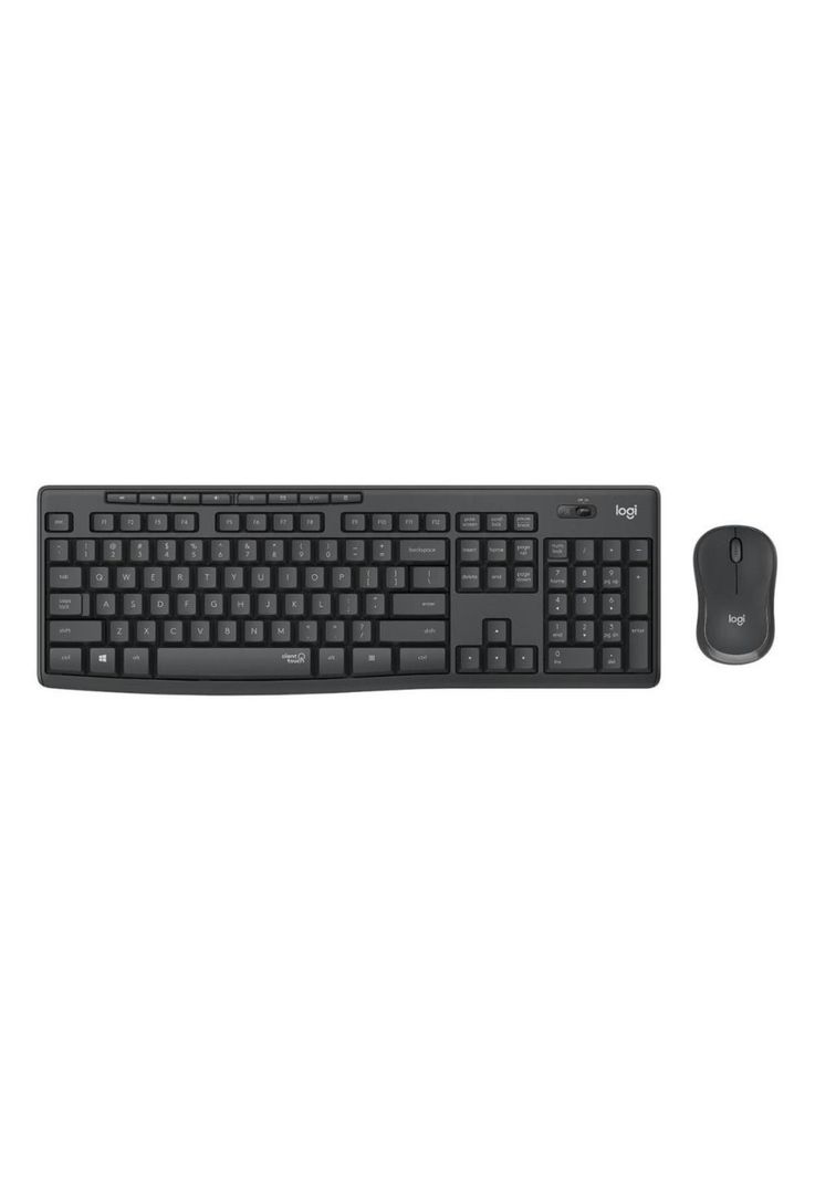 Kit De Teclado Y Mouse Inalámbrico Logitech Mk295 Español-0