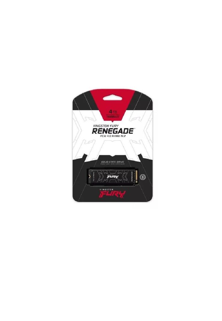 Unidad SSD Kingston Fury Renegade PCIe 4.0 NVMe M.2 4TB-2