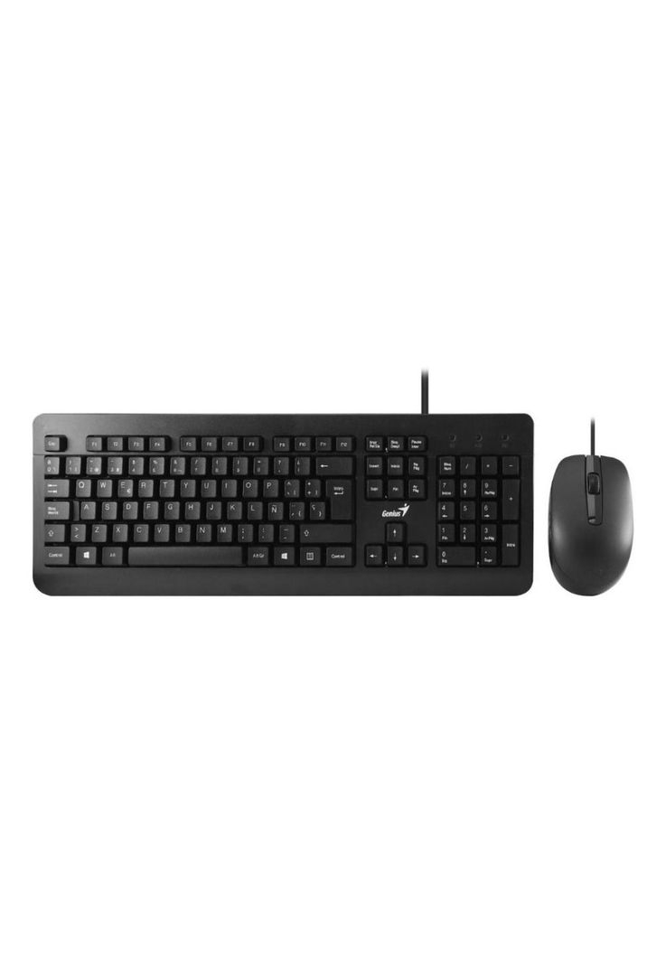 Combo Teclado + Mouse Alámbrico Usb Km-160-1