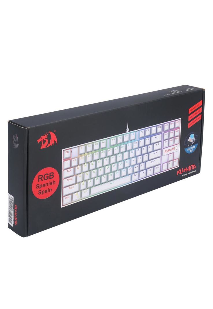 K552W-RGB-1R-SP KUMARA WHITE TECLADO MECANICO, RGB, SP, RED-5
