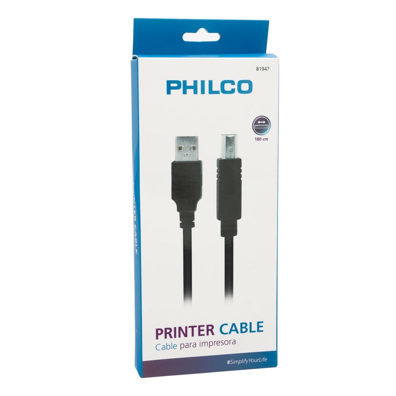 Cable Para Impresora 1.8 Metros