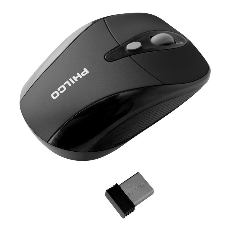 MOUSE OPTICO INAL PHILCO NEGRO