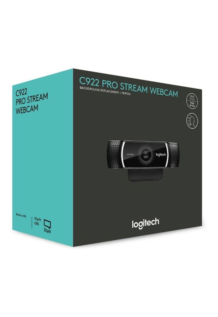 Webcam Logitech Pro Stream C922-1