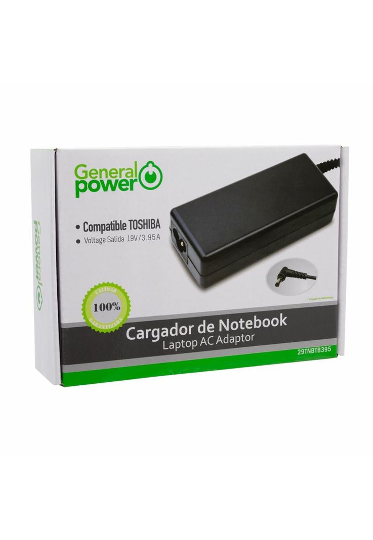 CARGADOR DE NOTEBOOK COMPATIBLE CON TOSHIBA 19V-3