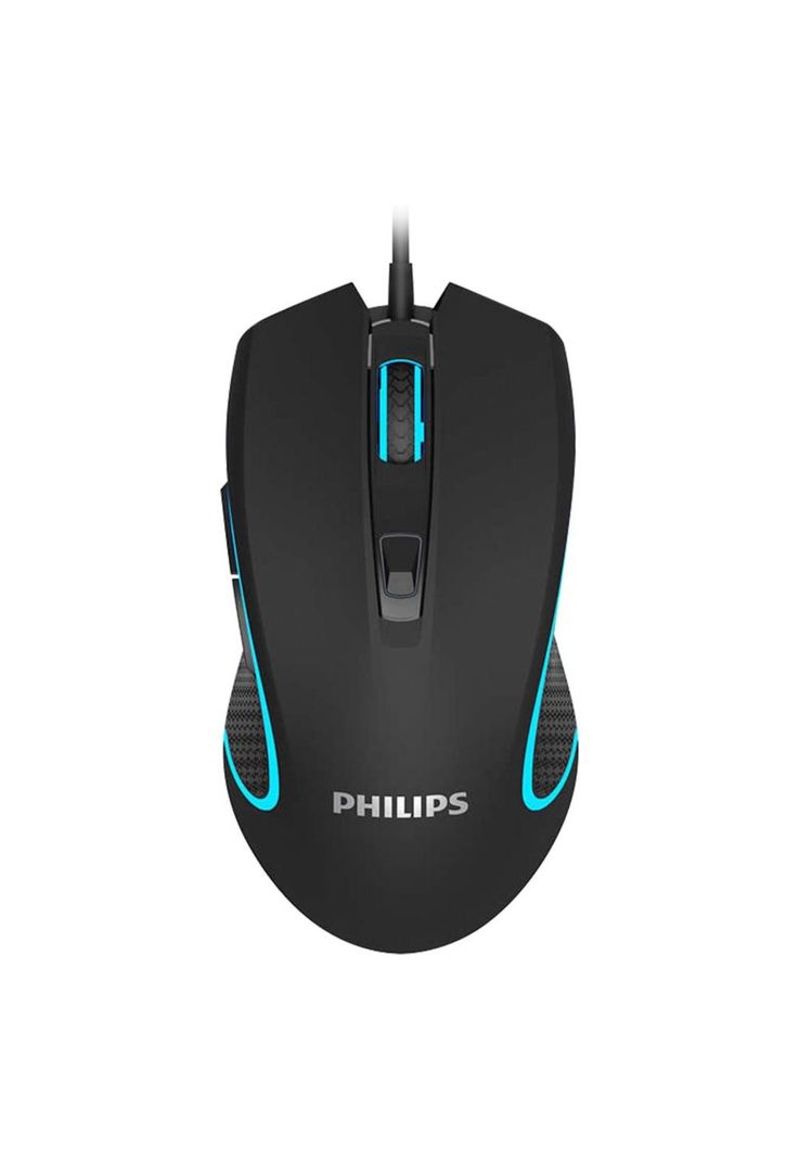 SPK9413 MOUSE GAMER ALAMBRICO PHILIPS 6 BOTONES-0