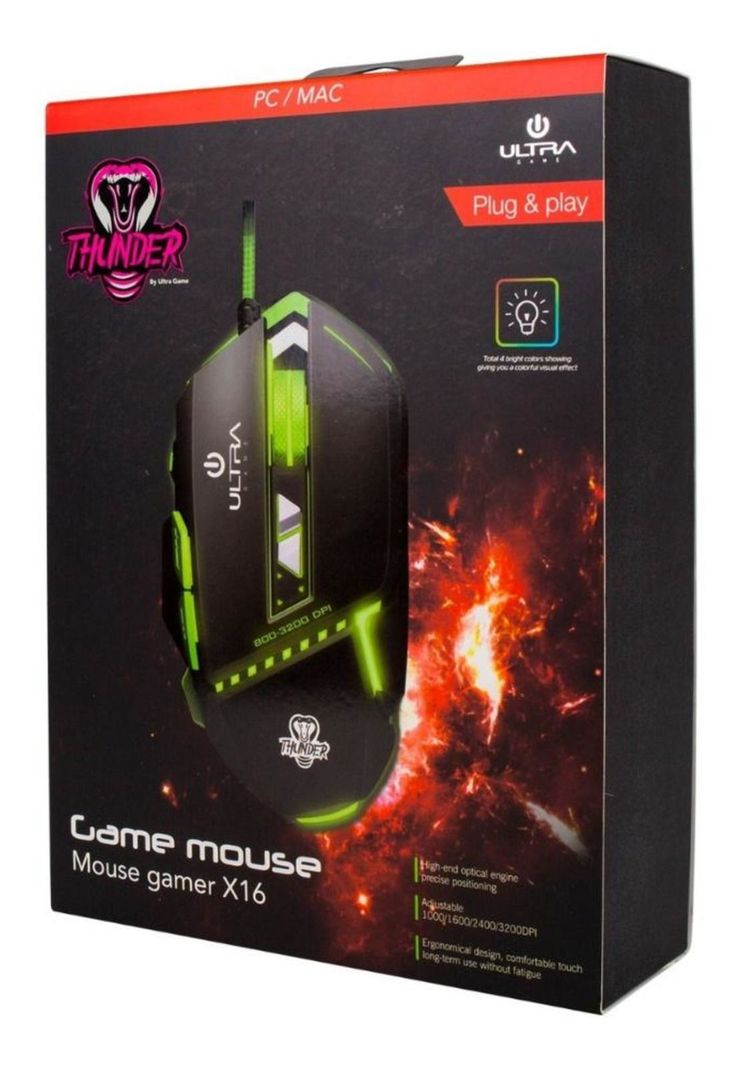 Mouse Gamer X16 Ultra Technology-3