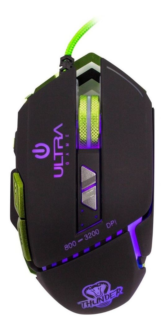 Mouse Gamer X16 Ultra Technology Negro