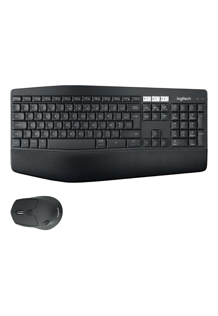 Kit De Teclado Y Mouse Inalámbrico Logitech Mk850 Español-0
