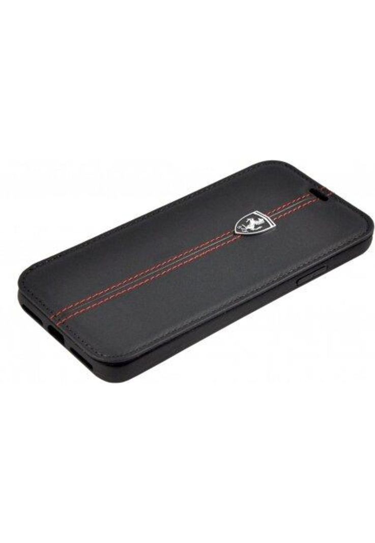 CARCASA BOOK FERRARI P/IPHONE X/XS NEGRA FEHDEFLBKPXBK-1