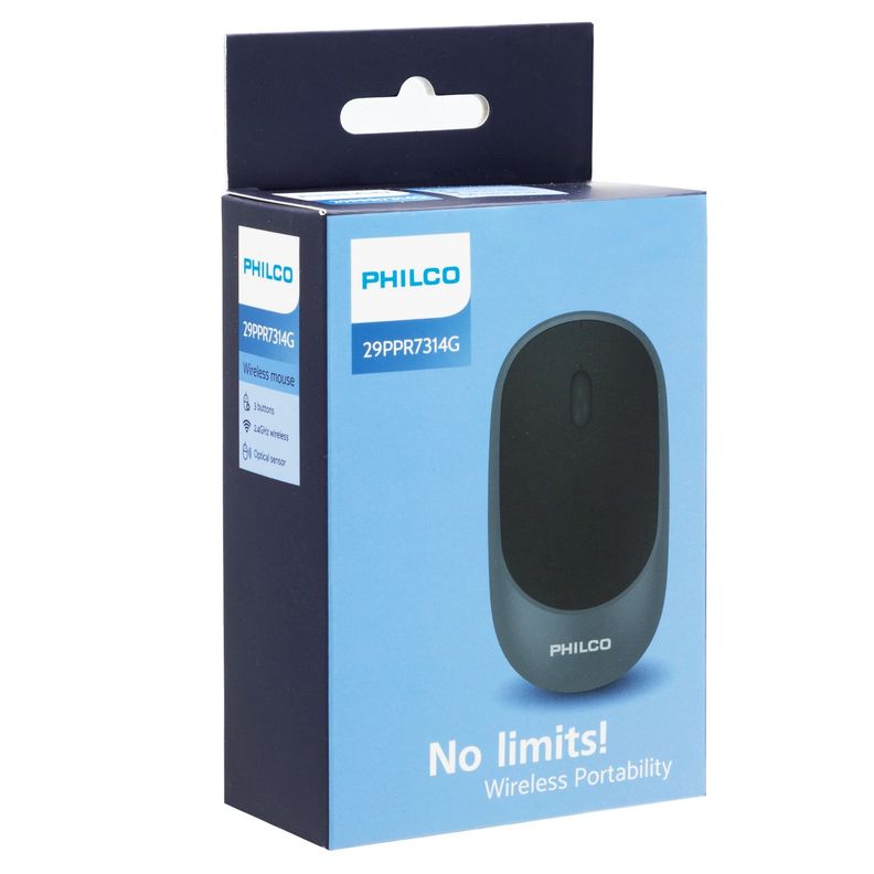 MOUSE INAL. SPK7314 GRIS PHILCO PRO