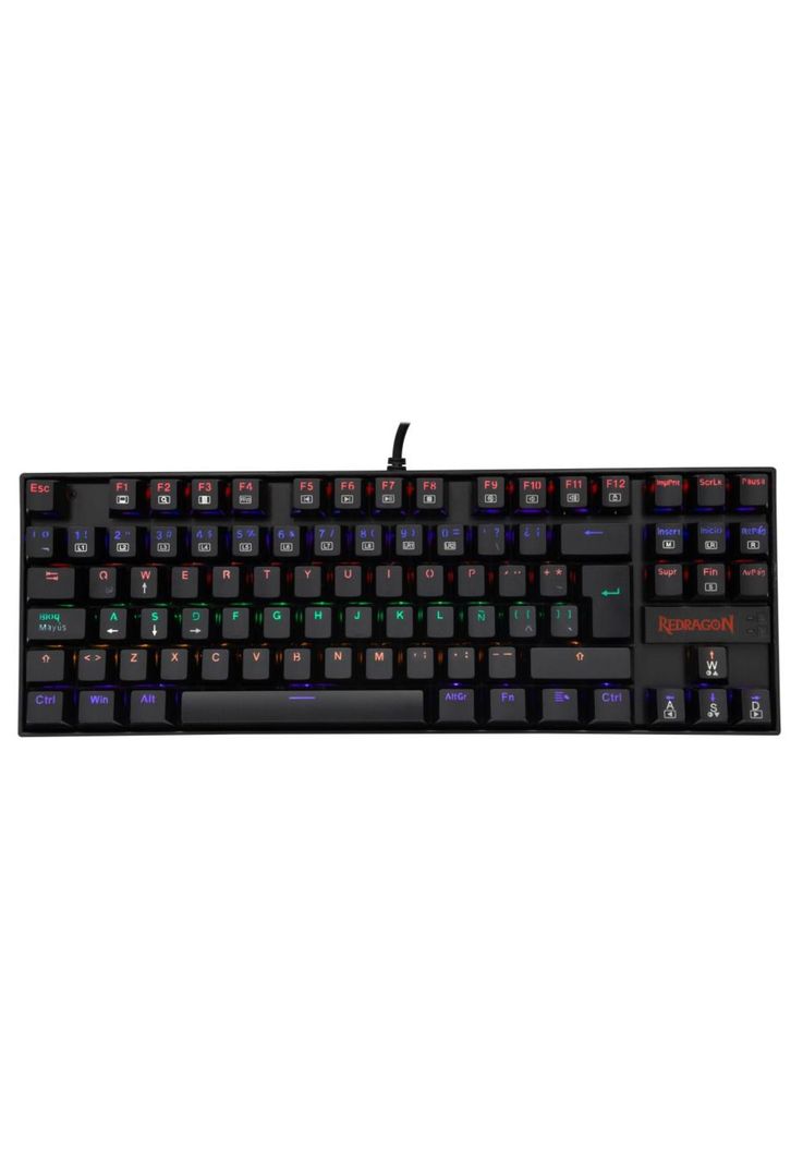 K552RGB-1-SP KUMARA BLACK, TECLADO MECANICO, RGB SP BLUE SW-0