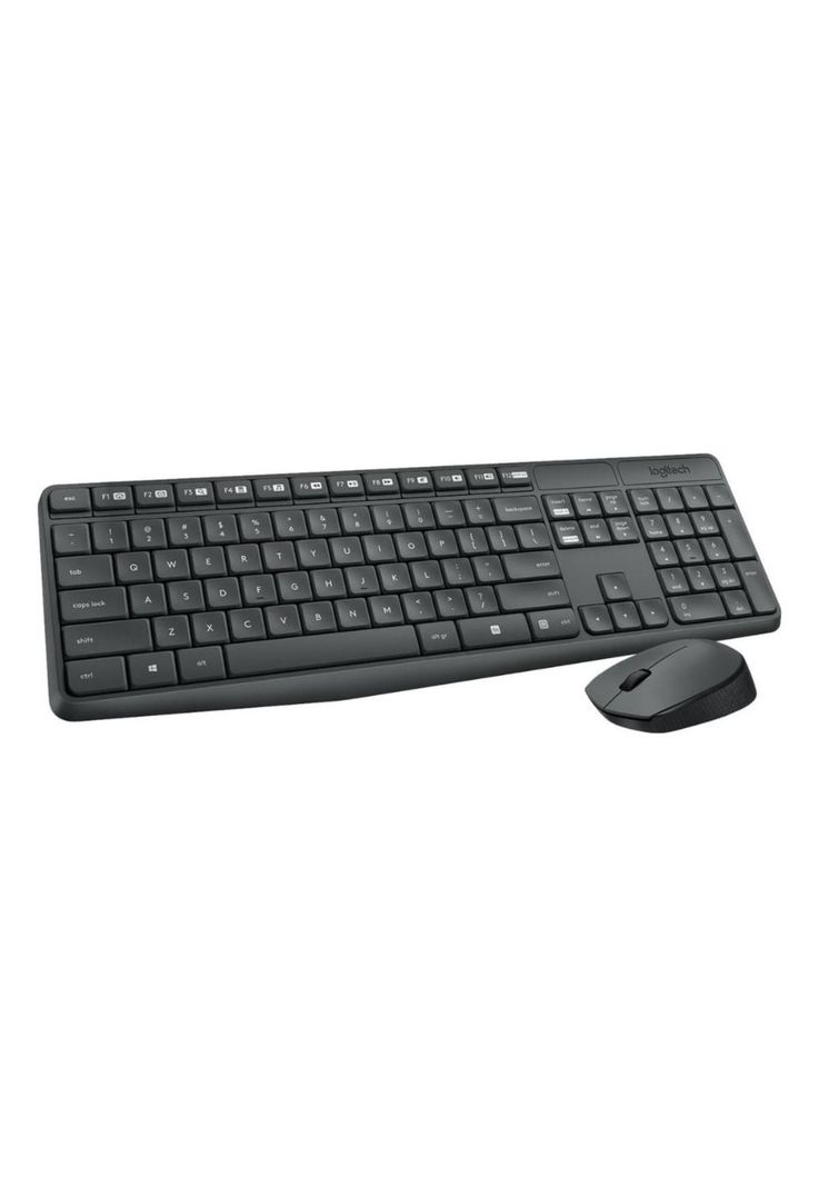 Kit De Teclado Y Mouse Inalámbrico Logitech Mk235 Español-1