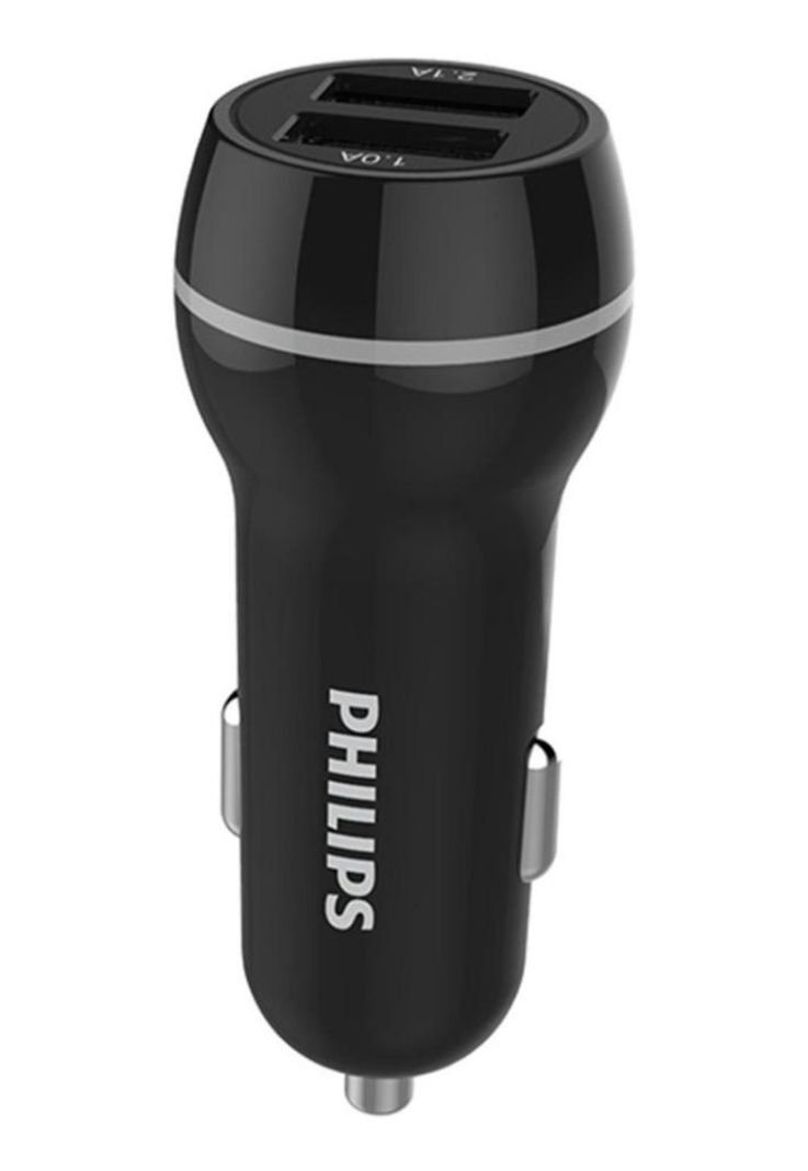 Cargador De 12 Volts Doble Ultra Fast Philips Dlp2357-0