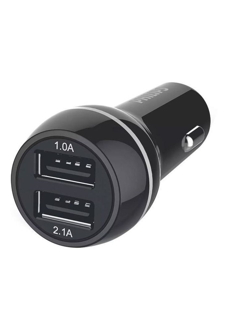 Cargador De 12 Volts Doble Ultra Fast Philips Dlp2357-1