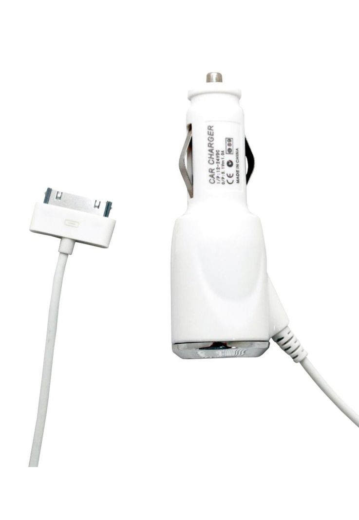 CARGADOR 12V VEHÍCULO IPHONE 3/4-1