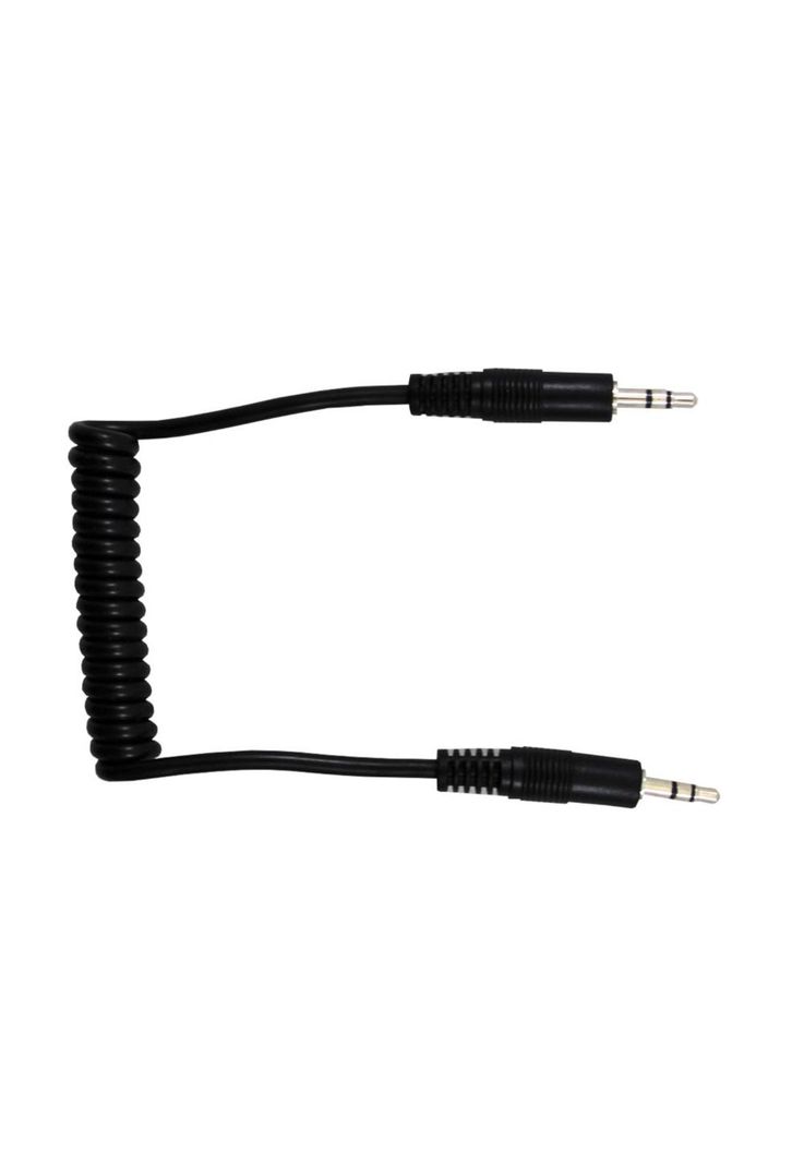CABLE ESPIRAL 1 PLUG 3,5ST A 3,5ST 0.70 MTS-0
