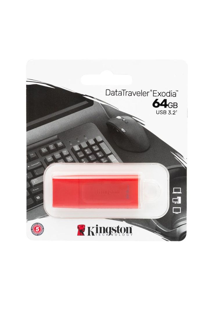 DTX/64GB PENDRIVE EXODIA 3.2 -64GB ROJO-0