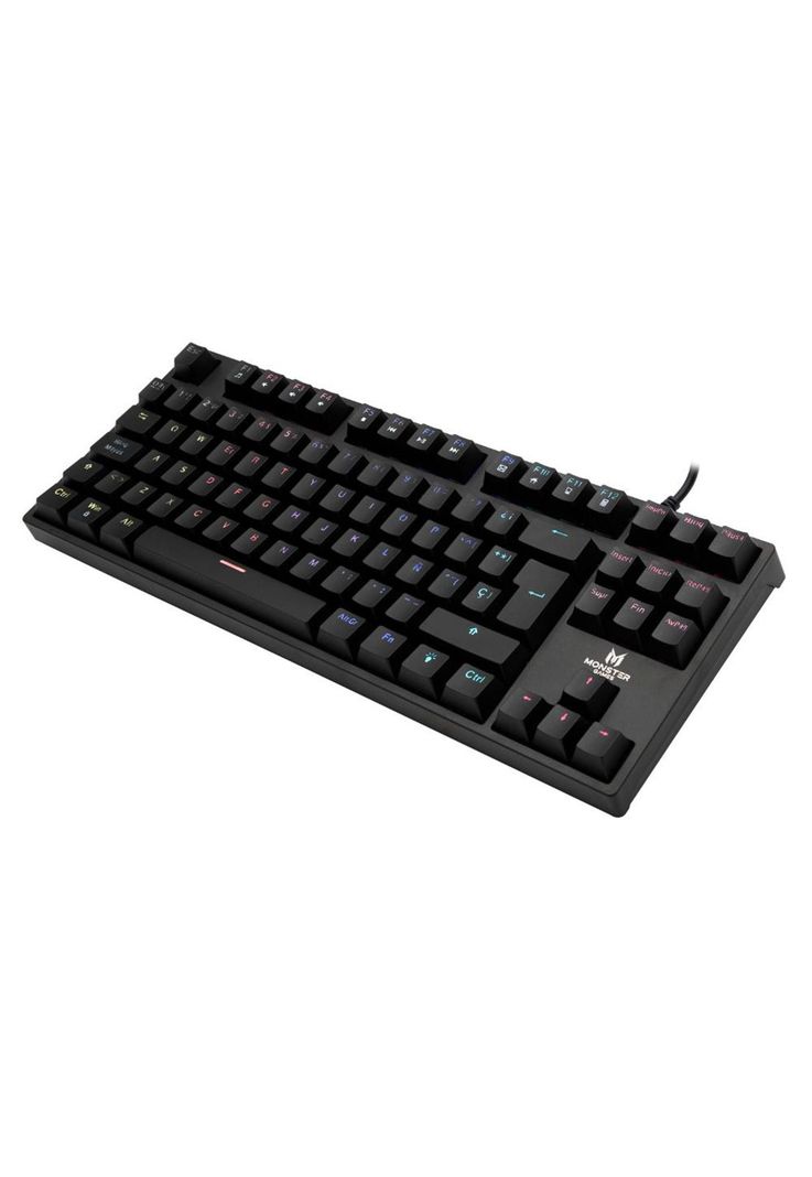 TECLADO MECANICO GAMER MONSTER PUNISHER-0
