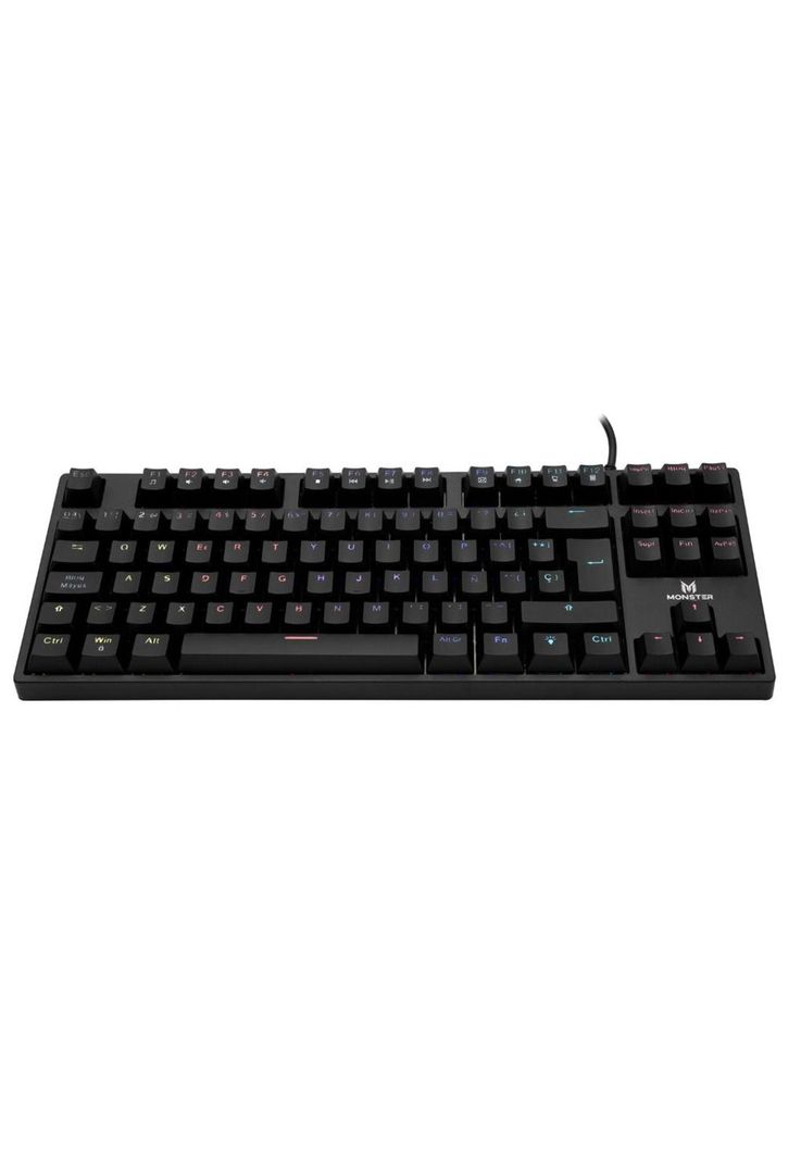 TECLADO MECANICO GAMER MONSTER PUNISHER-1
