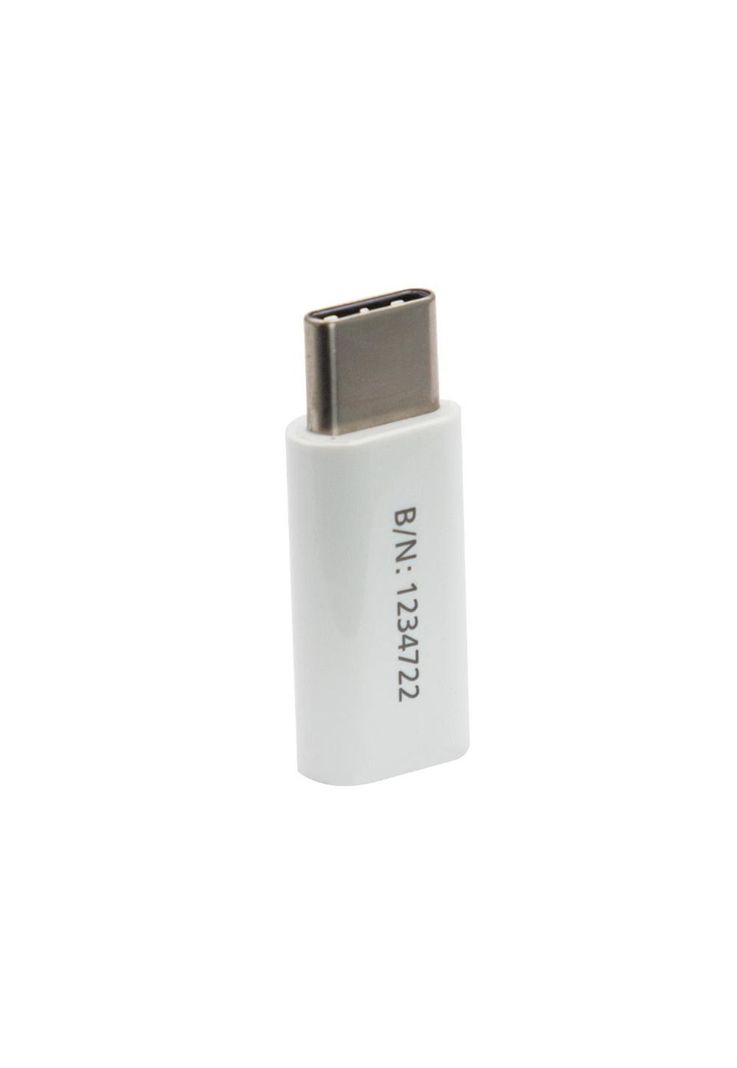 CABLE USB C A MICRO USB DONGLE BLANCO-1