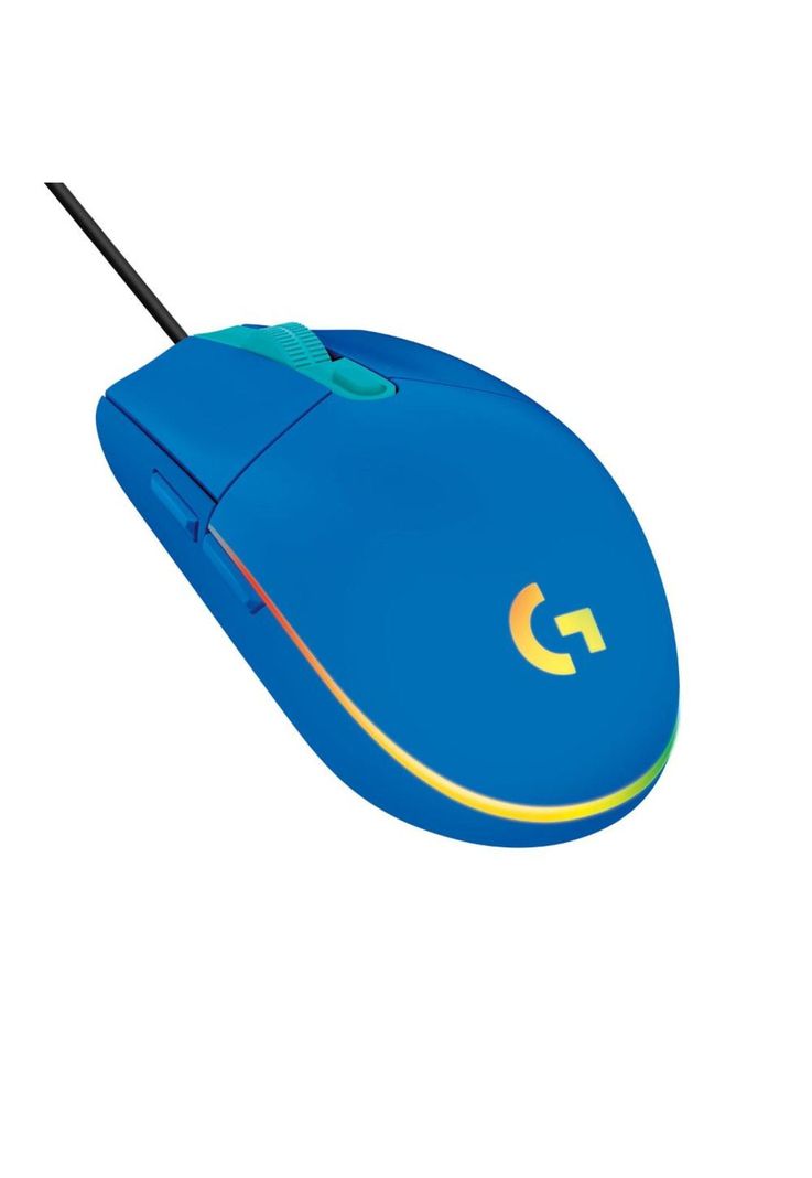 MOUSE G203 LIGHTSYNC BLUE-0
