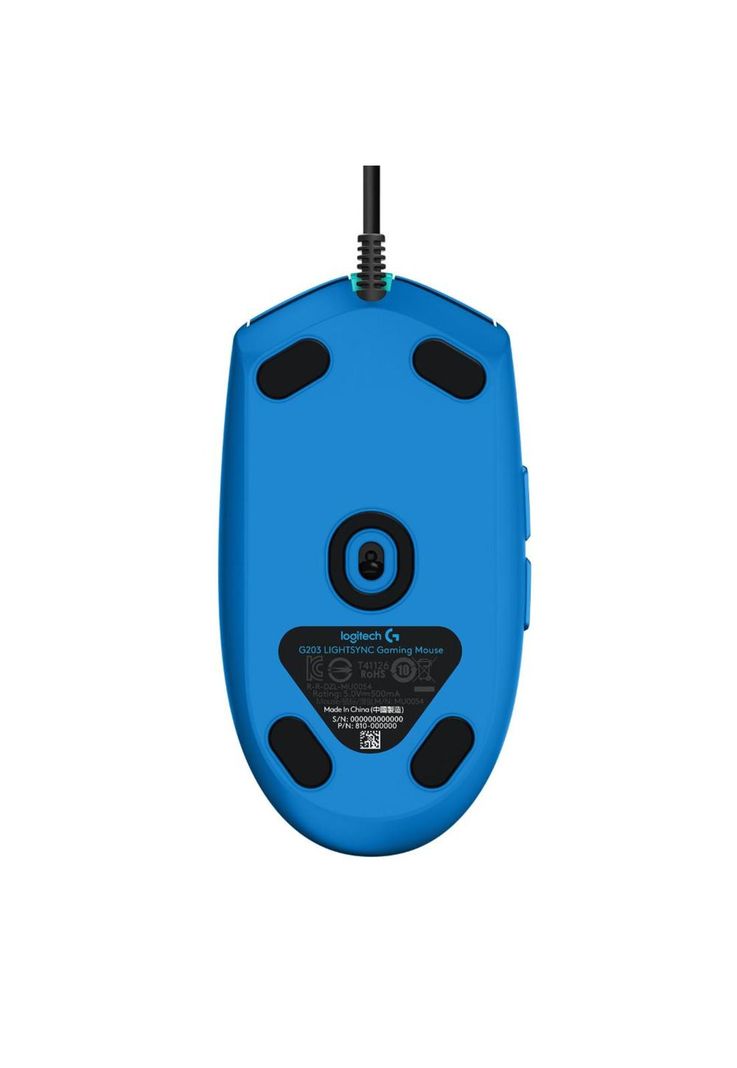 MOUSE G203 LIGHTSYNC BLUE-3