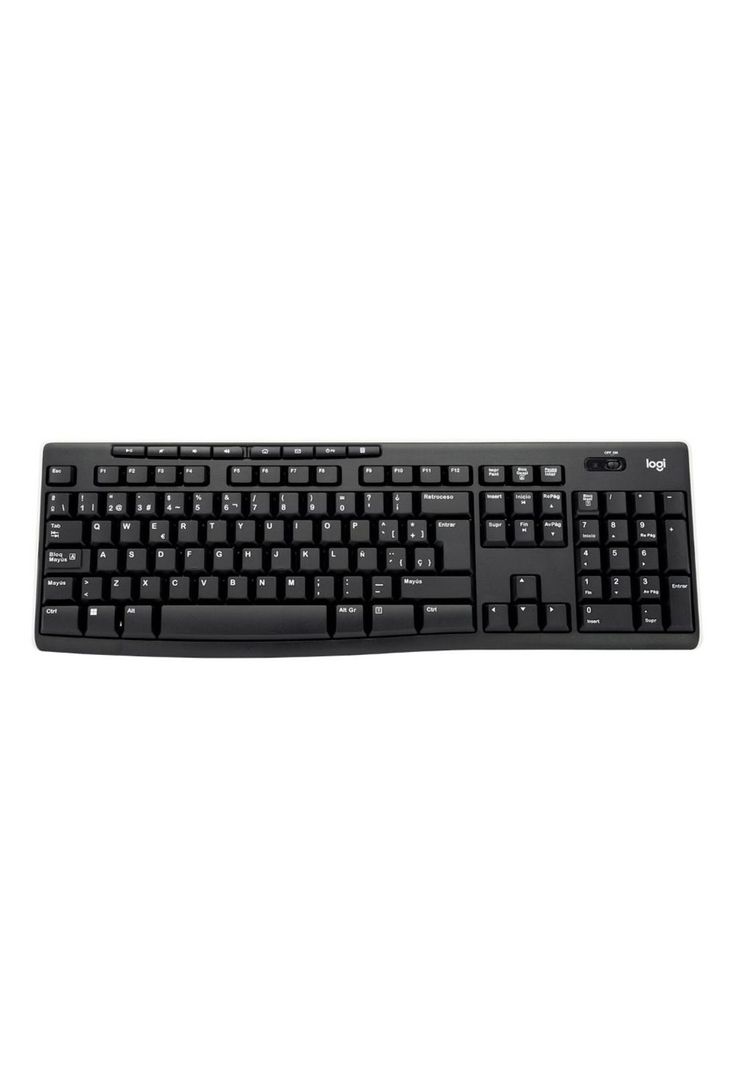 Teclado Inalámbrico Logitech K270 Receptor 2.4 Ghz Negro-0