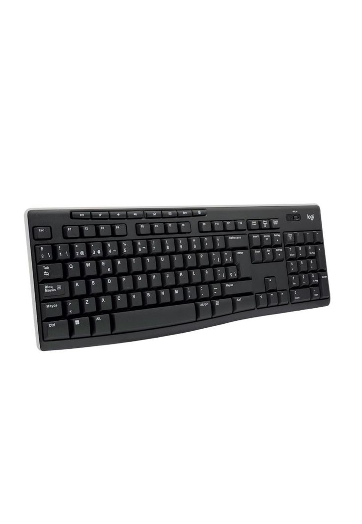 Teclado Inalámbrico Logitech K270 Receptor 2.4 Ghz Negro-1