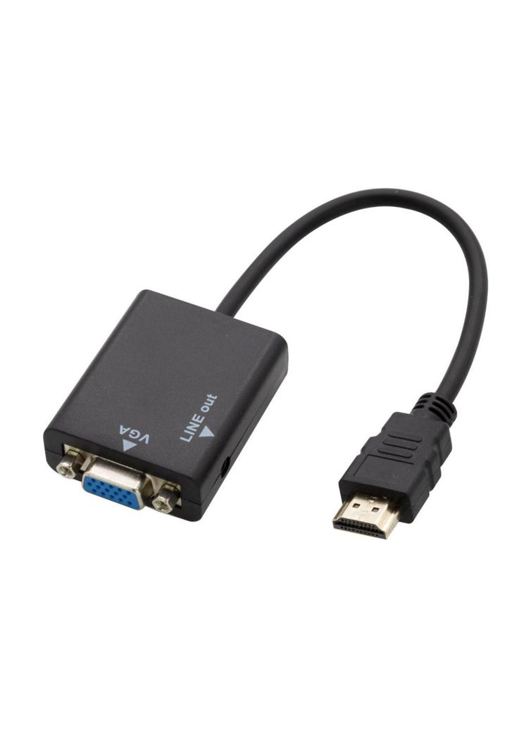 CONVERTIDOR HDMI MACHO A VGA HEMBRA CON SALIDA DE AUDIO-1