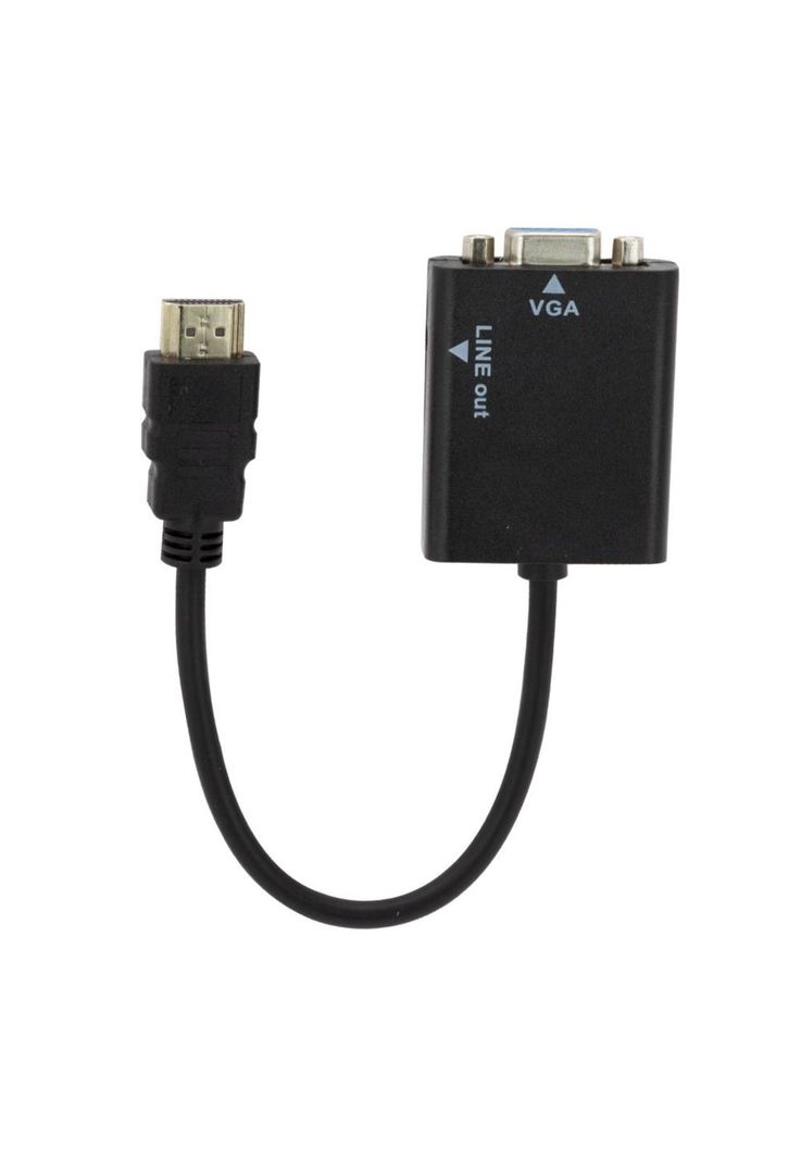 CONVERTIDOR HDMI MACHO A VGA HEMBRA CON SALIDA DE AUDIO-2