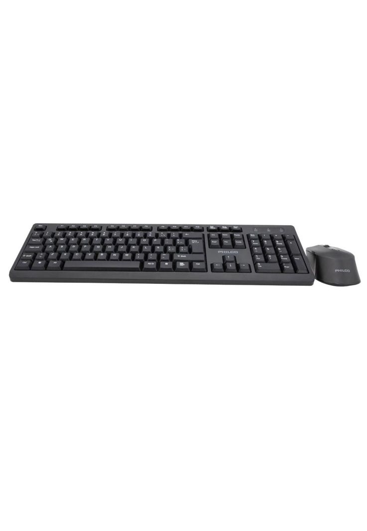 COMBO INALÁMBRICO MOUSE + TECLADO 6354K NEGRO-3