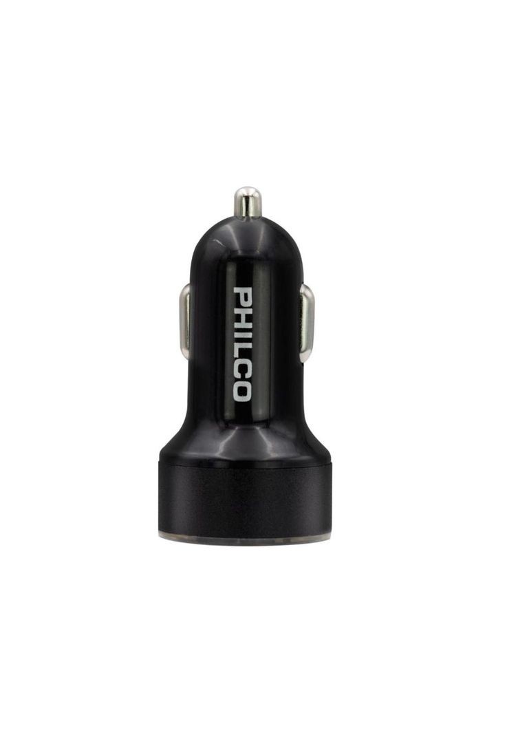 Cargador de Auto USB QC3.0 c/ Pantalla LED Philco-2