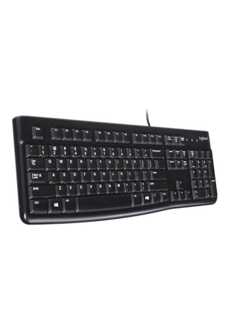 Teclado Logitech K120 Qwerty Español España Color Negro-2