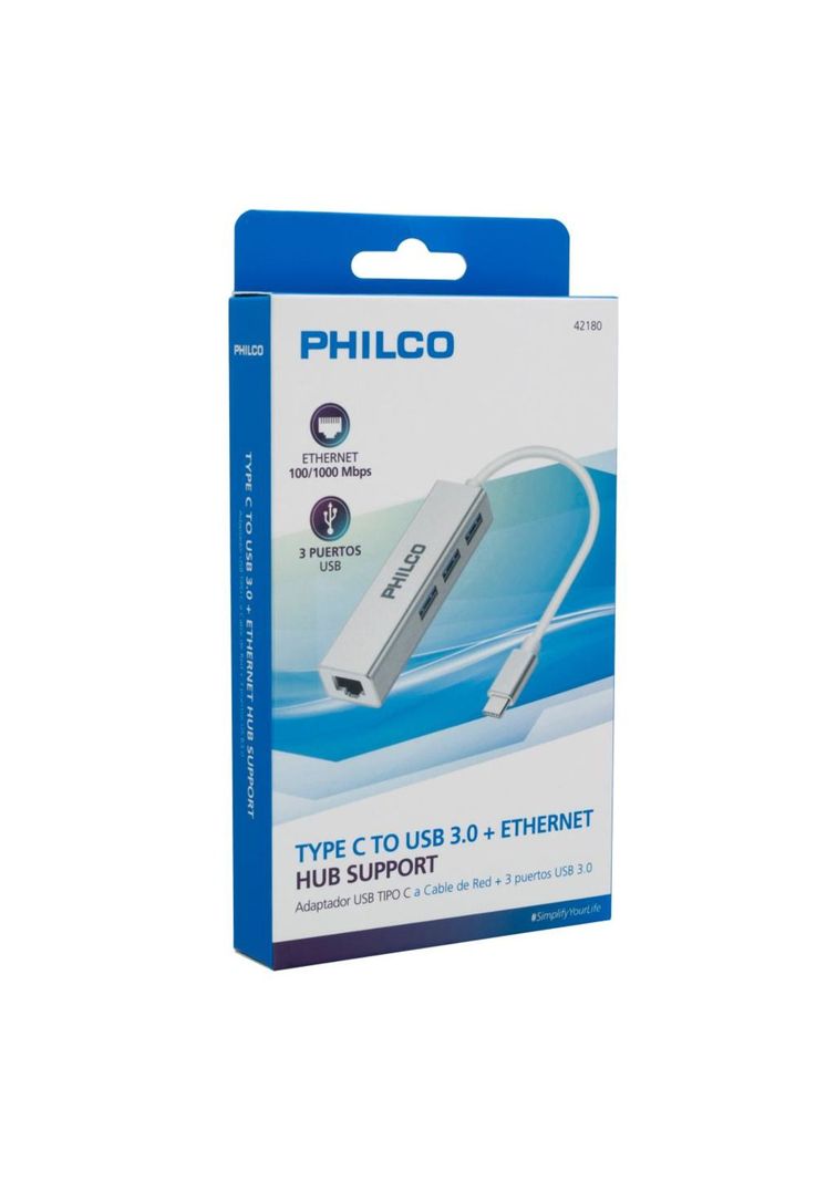 HUB 3 PUERTOS TIPO C A USB 3.0-3
