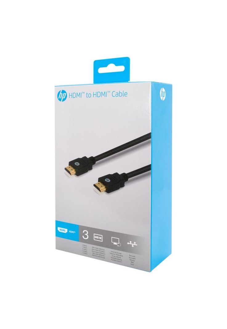 CABLE HDMI NEGRO 3,0 METROS PRO ULTRA DH 4K-0