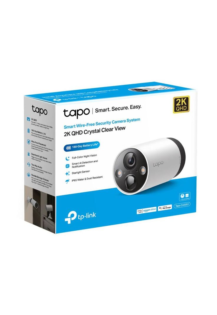 KIT CAMARA TAPO C420S1 1 CAMARA WI-FI-1