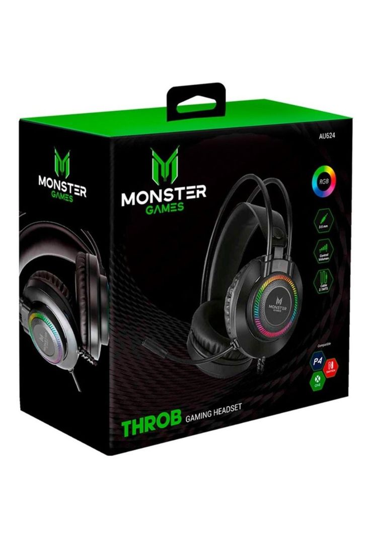 Au624 Headset Gamer Monster Throb-3